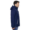 North End Men's Night Rivet Textured Twill Insulated Jacket