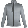 North End Men's Platinum Trace Printed Fleece Jacket