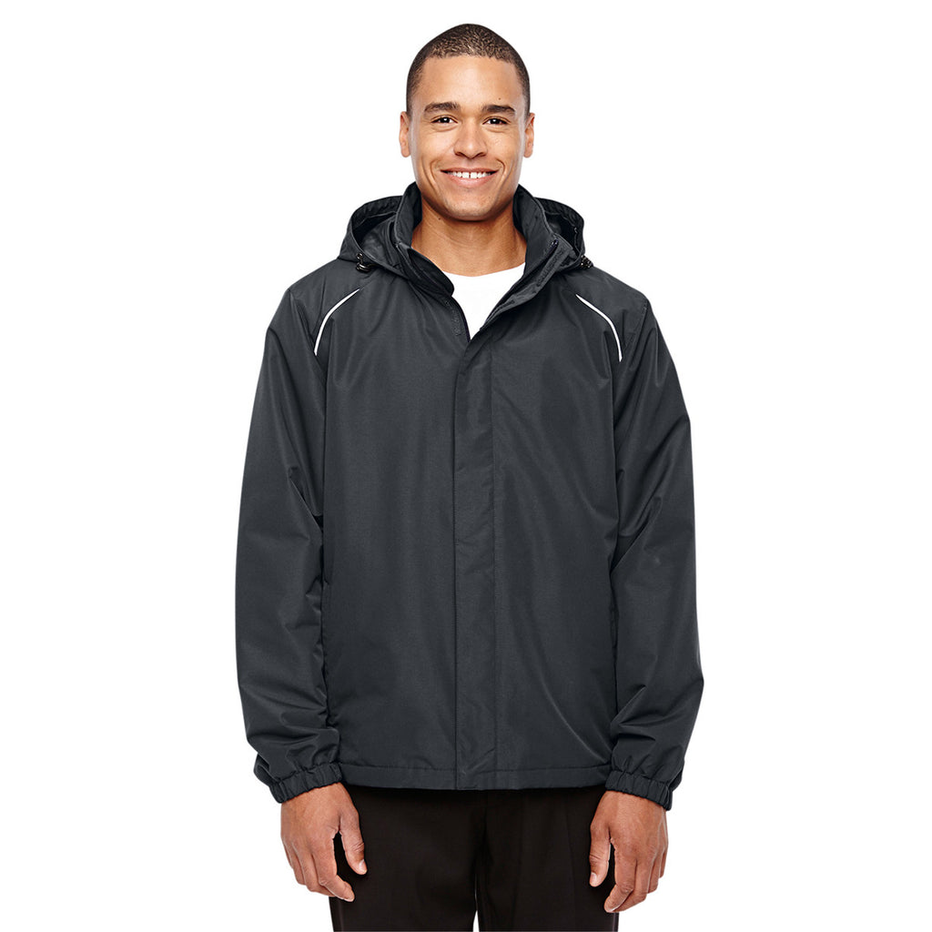 Core 365 Men's Carbon Profile Fleece-Lined All-Season Jacket