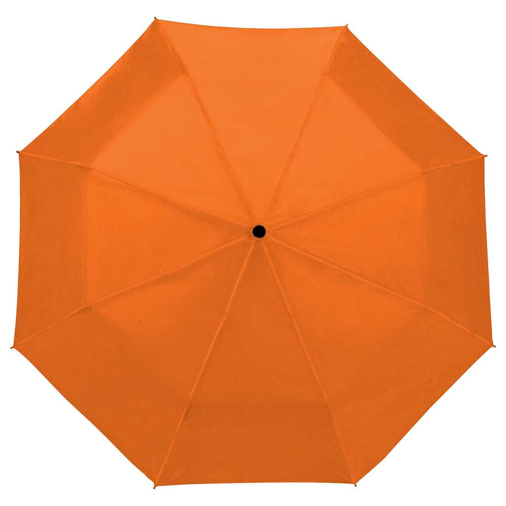 Totes Orange 42" 3 Section Auto Open Umbrella