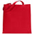 Liberty Bags Red Nicole Cotton Canvas Tote