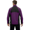 North End Men's Mulberry/Purple Performance Stretch Wind Shirt
