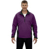 North End Men's Mulberry/Purple Performance Stretch Wind Shirt