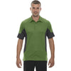 North End Men's Fern Jersey Polo