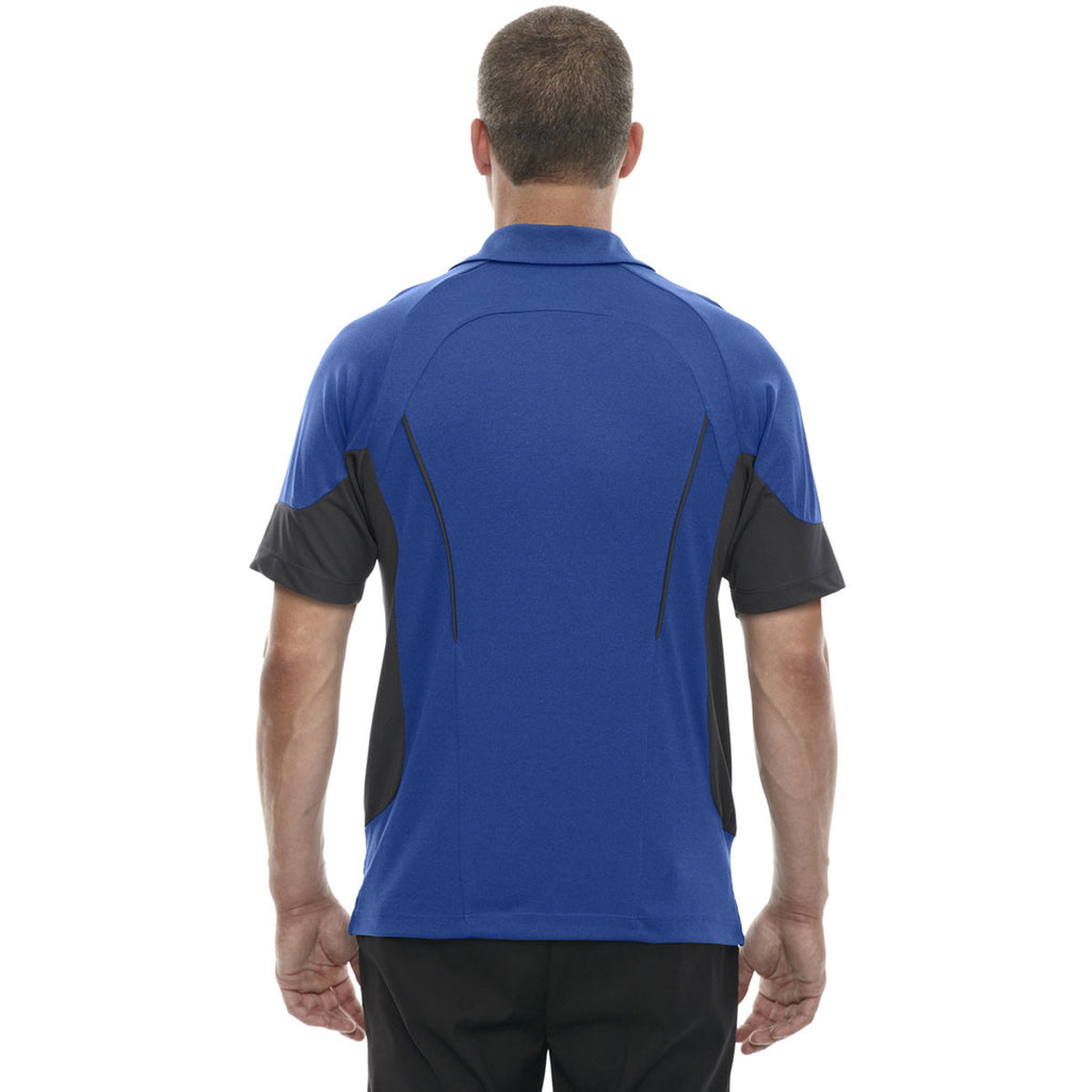 North End Men's Nautical Blue Jersey Polo