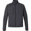 North End Men's Carbon Fleece Jacket with Print