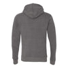 J. America Men's Smoke Triblend Triblend Hooded Pullover Sweatshirt