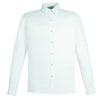 North End Men's White Rejuvenate Performance Shirt with Roll-Up Sleeves