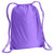 Liberty Bags Lavender Boston Drawstring Backpack