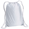 Liberty Bags White Boston Drawstring Backpack