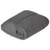 J. America Charcoal Heather Quilted Jersey Blanket