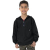Charles River Youth Black Pack-N-Go Pullover