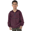 Charles River Youth Maroon Pack-N-Go Pullover