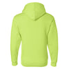 Bayside Men's Lime Green USA-Made Full Zip Hooded Sweatshirt