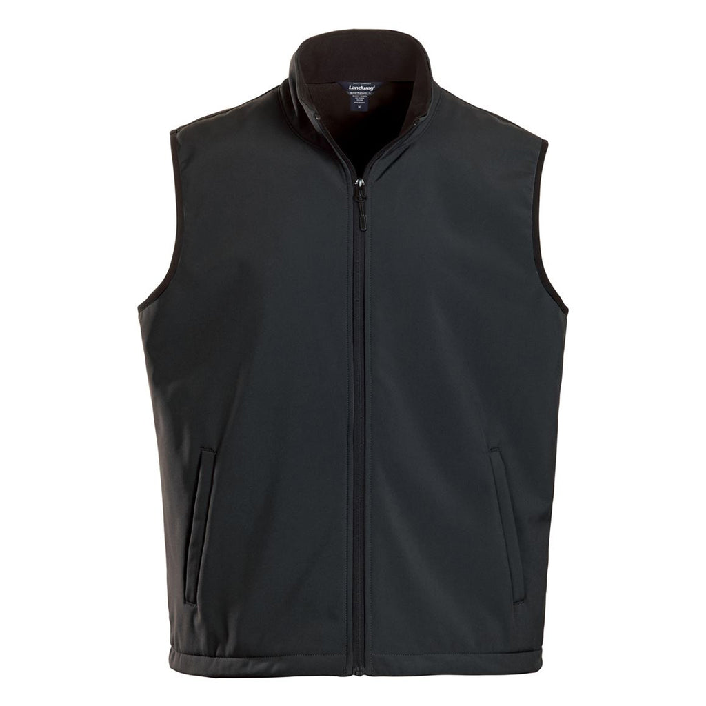 Landway Men's Black Alta SoftShell Vest