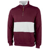 Charles River Women's Maroon/White Quad Pullover