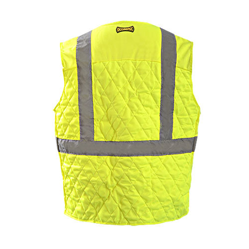 OccuNomix Men's Yellow Micracool Plus Evaporative High Viz Vest