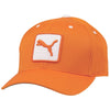 Puma Golf Vibrant Orange Cat Patch Adjustable Cap