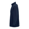 Vantage Men's Navy 1/4-Zip Flat-Back Rib Pullover