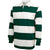 Charles River Men's Forest/White Classic Rugby Shirt