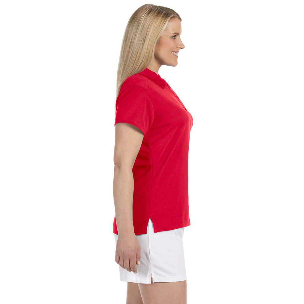 Russell Athletic Women's True Red Team Essential Polo