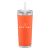 ETS Matte Orange Brooklyn Tumbler - 24oz