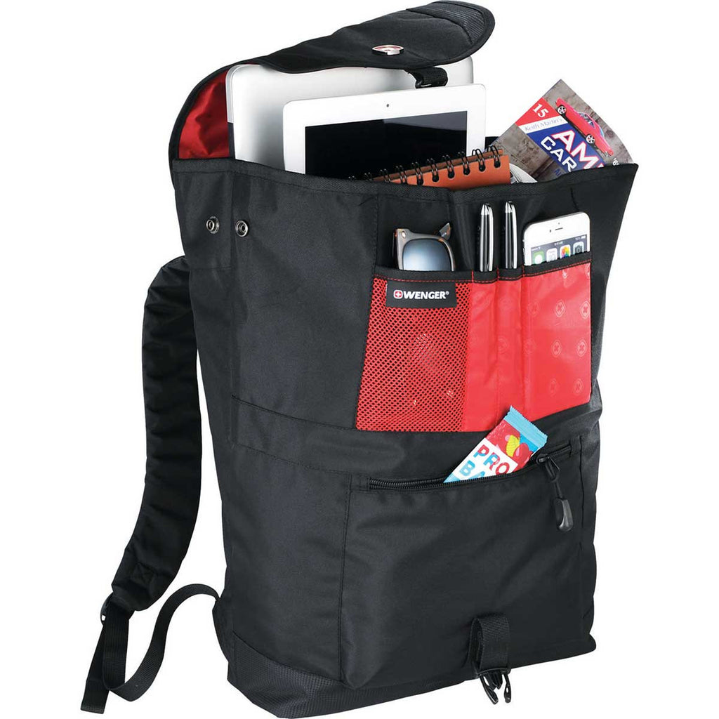 Wenger Black 15" Computer Backpack