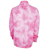 Charles River Unisex Pink Tie Crosswind Quarter Zip Sweatshirt (Tie-Dye)