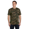 Anvil Men's Green Midweight Camouflage T-Shirt