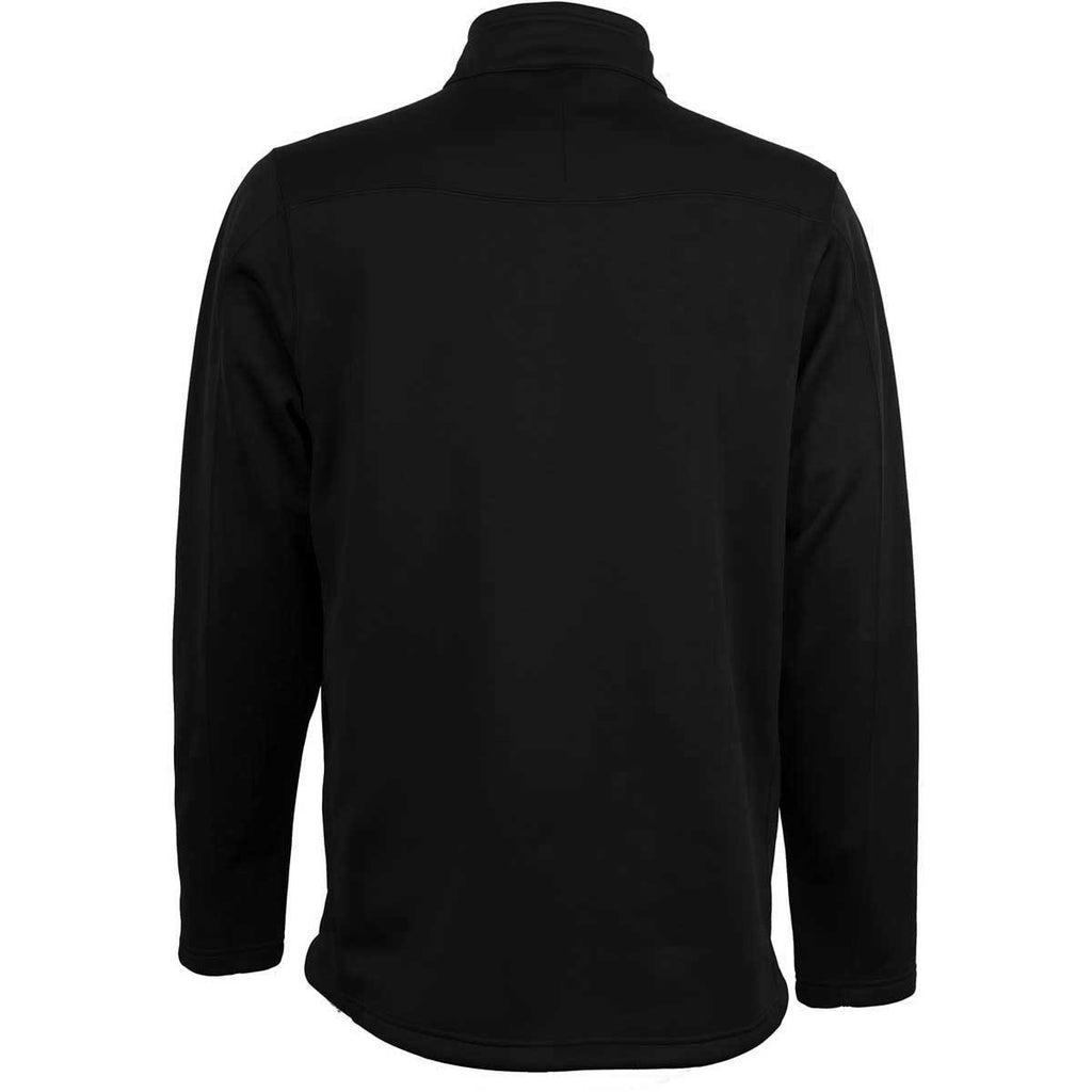 Charles River Men's Black Stealth Zip Pullover