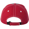 Sportsman Charcoal/Garnet Tri-Color Cap