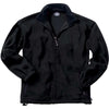 Charles River Men's Black/Black Voyager Fleece Jacket