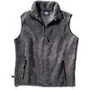Charles River Men's Charcoal Ridgeline Fleece Vest
