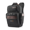 Samsonite Black/Brown Kombi 4 Square Backpack