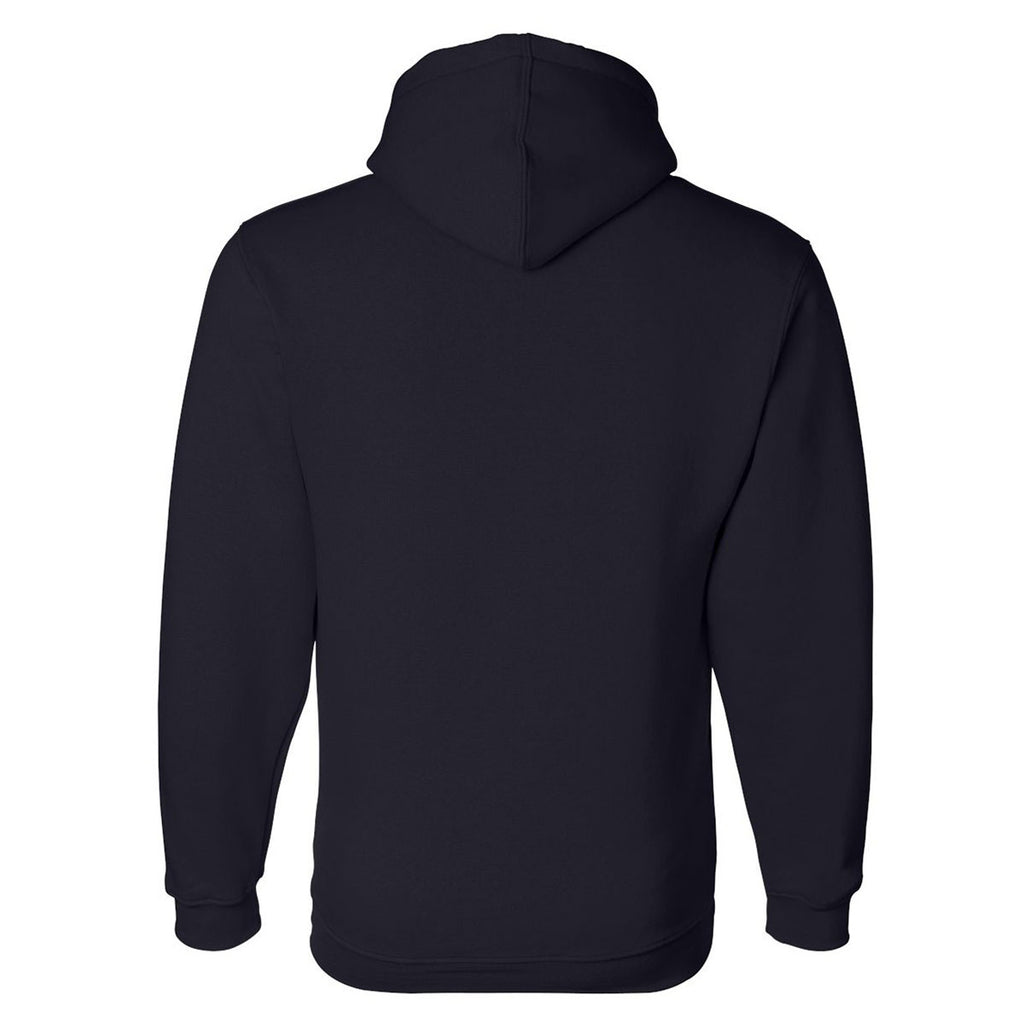 Bayside Men's Navy USA-Made Hooded Sweatshirt