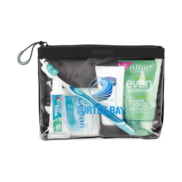 American Tourister Black Voyager Carryon Quart Bag