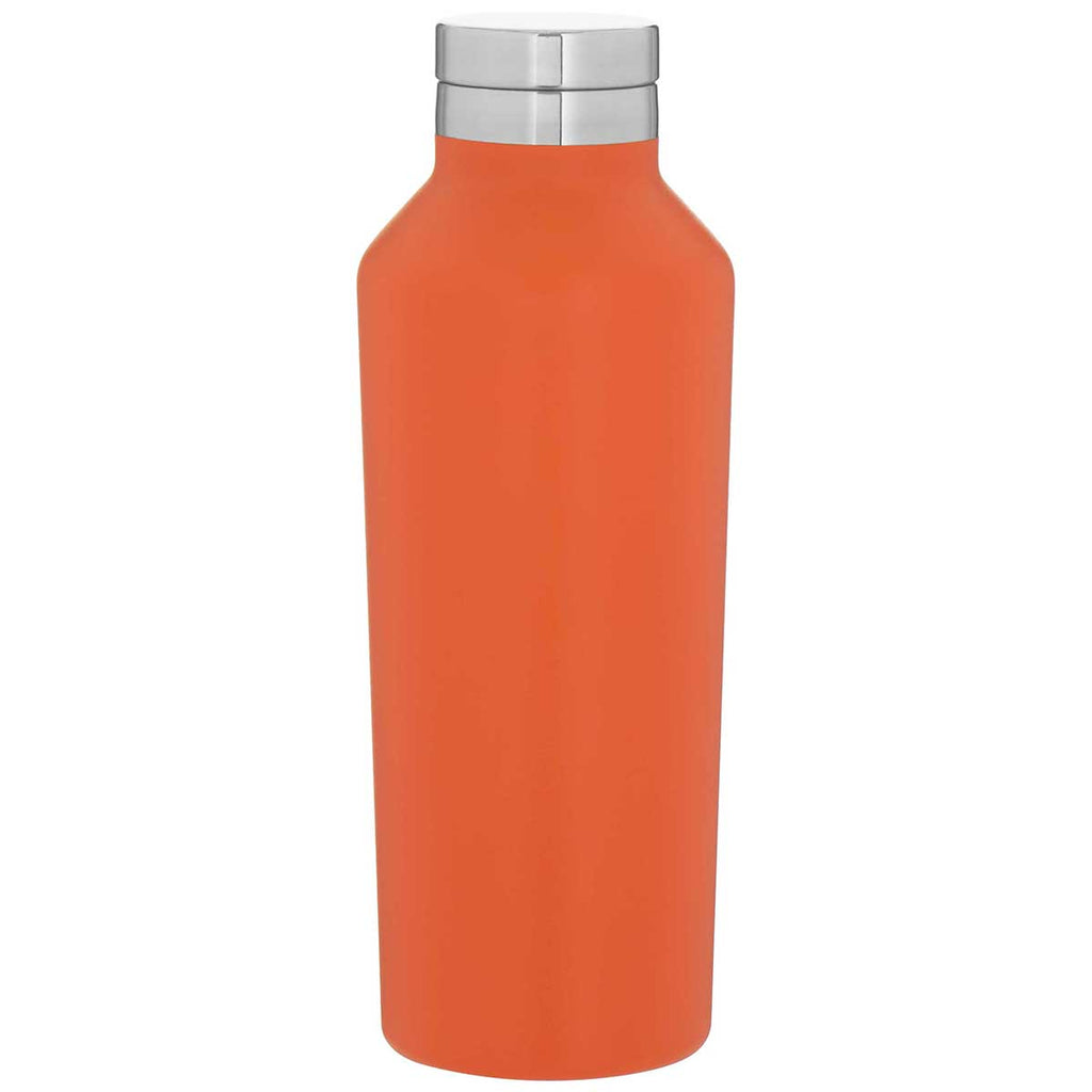 H2Go Matte Orange 16.9 oz Manhattan Stainless Steel Bottle