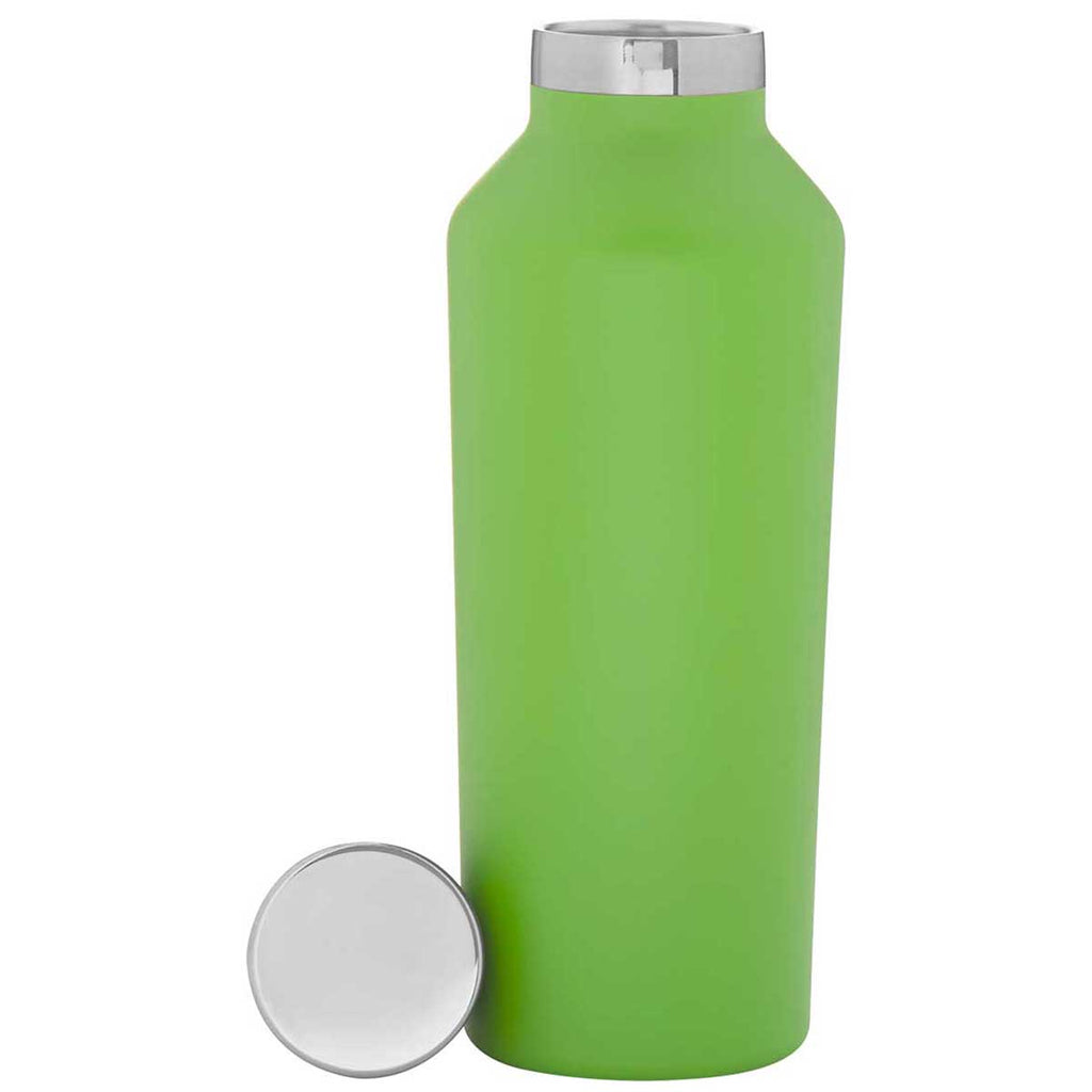 H2Go Matte Lime 16.9 oz Manhattan Stainless Steel Bottle
