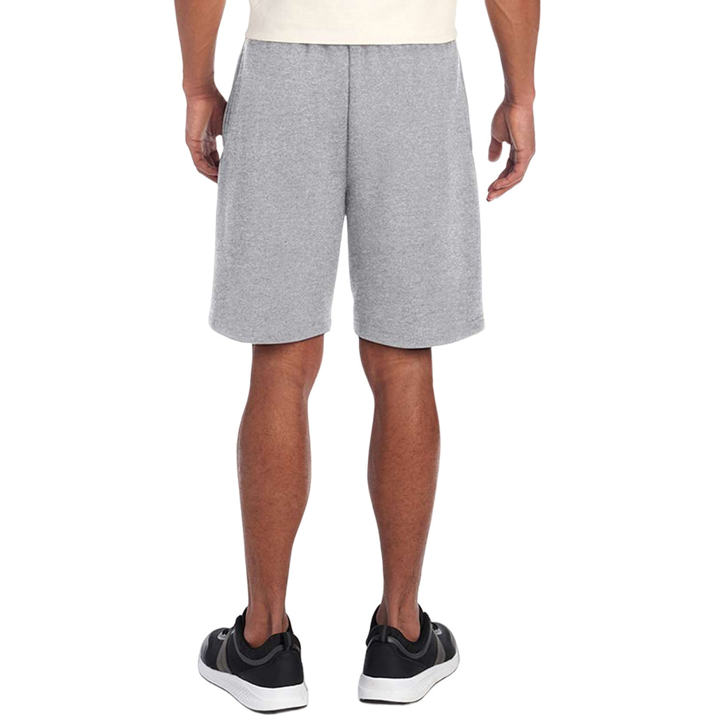 Jerzees Men's Athletic Heather Nublend Fleece Shorts