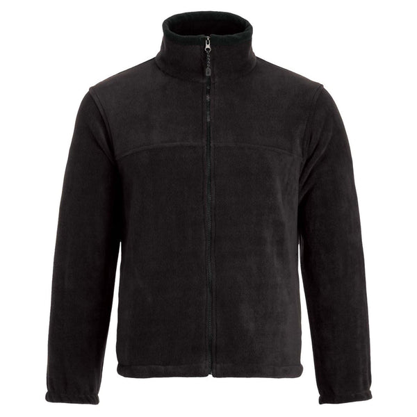 Landway Men's Black Newport Full Zip Fleece Jacket