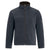 Landway Men's Charcoal/Black Newport Full Zip Fleece Jacket