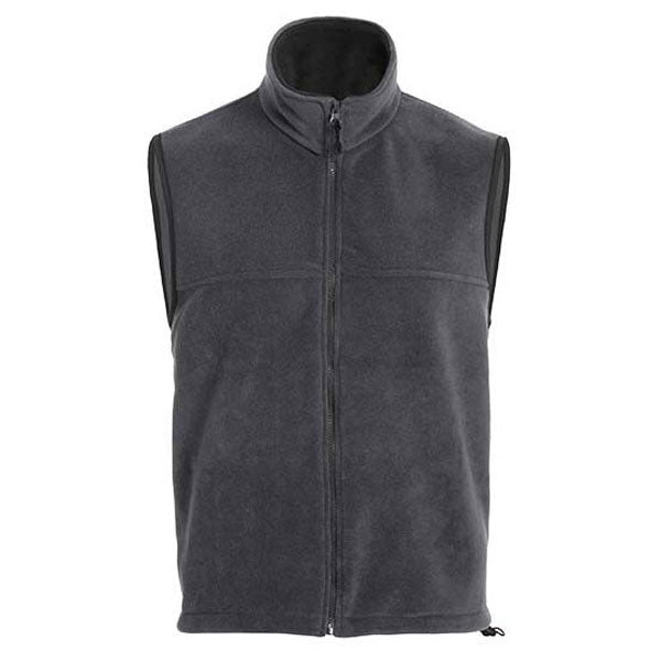 Landway Men's Charcoal Fleece Vest