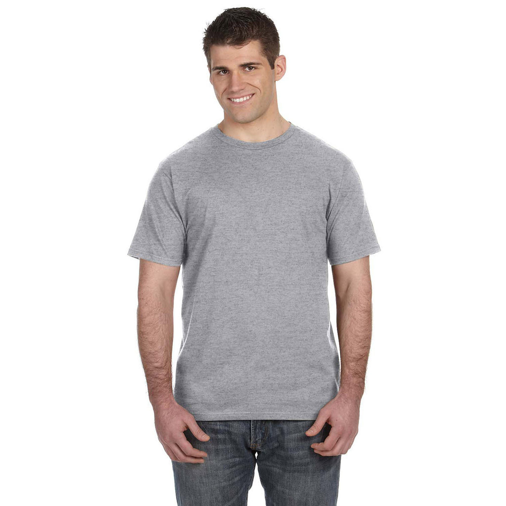 Anvil Men's Heather Grey Lightweight TShirt