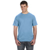 Anvil Men's Light Blue Lightweight T-Shirt