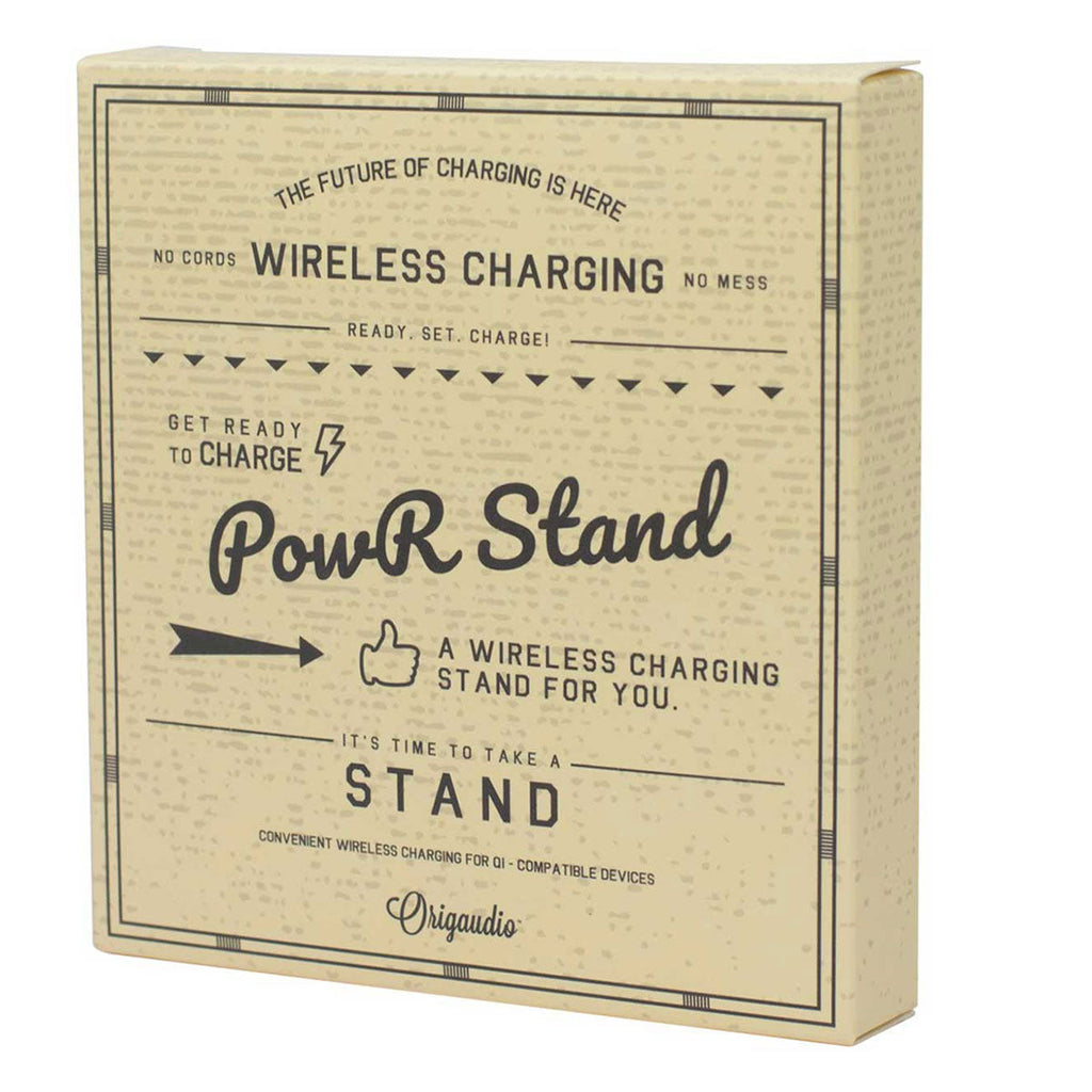 Origaudio White PowR Stand 2.0 Wireless Charging Pad