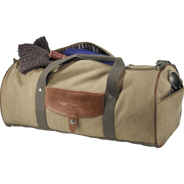 Cutter & Buck Light Brown Legacy 22" Cotton Roll Duffel Bag