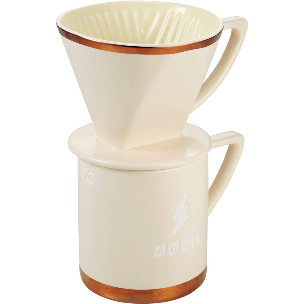 Cutter & Buck Cream Coffee Dripper Gift Set
