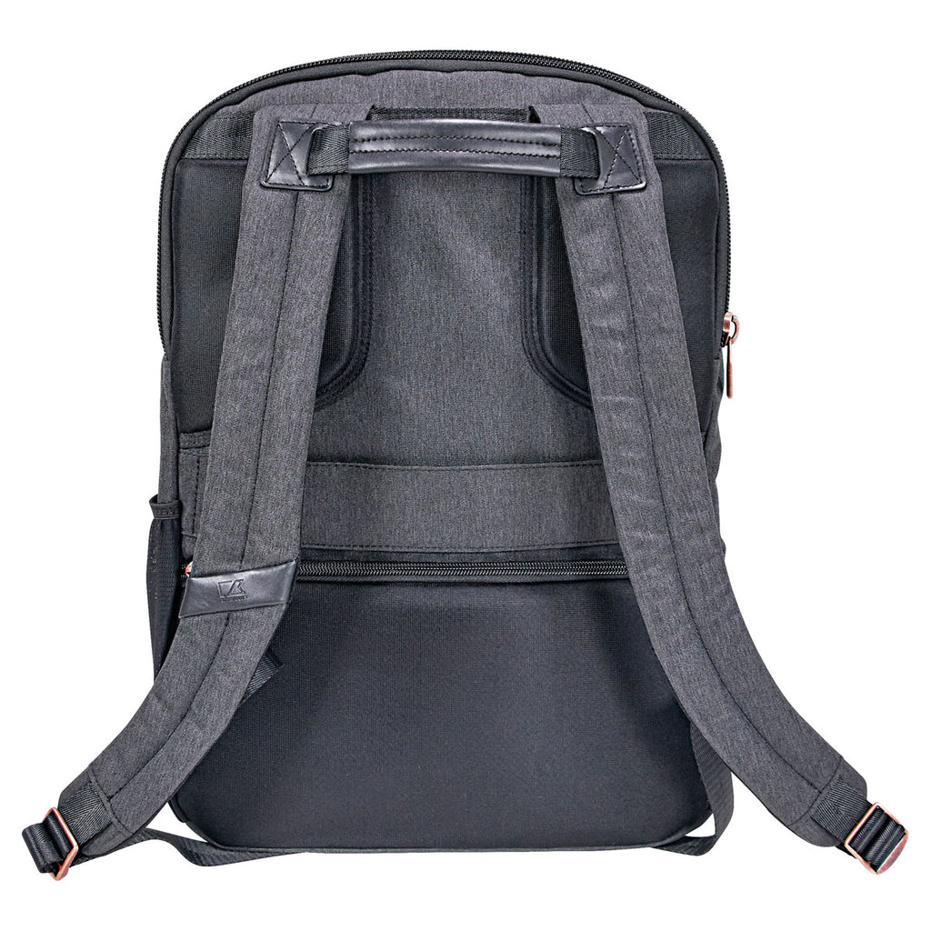 Cutter & Buck Charcoal Bainbridge Slim 15" Computer Backpack
