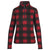 Landway Women's Red Kodiak Quarter Zip Sweater-Knit Fleece