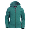 Landway Girl's Heather Teal Ashton Sweater-Knit Fleece